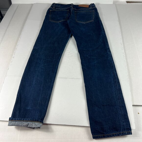 Apolis Global Citizen Red Line Selvedge Jeans Men's 30x33* Straight Denim Tag 30 - Picture 9 of 16